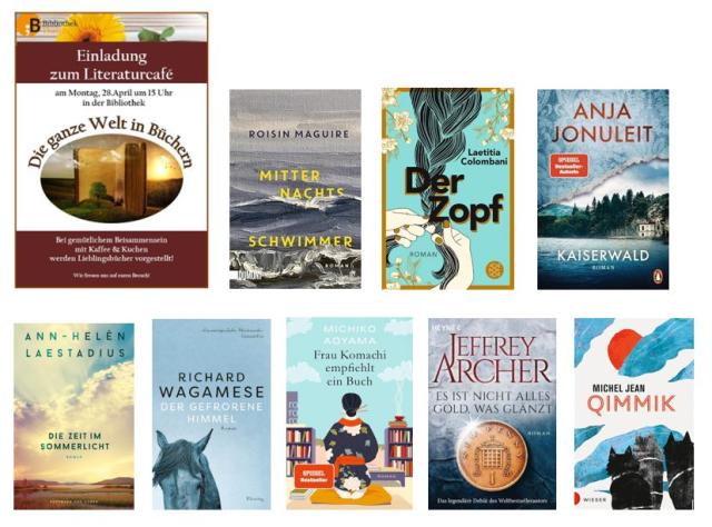 Literaturcafe Thementisch April 2025