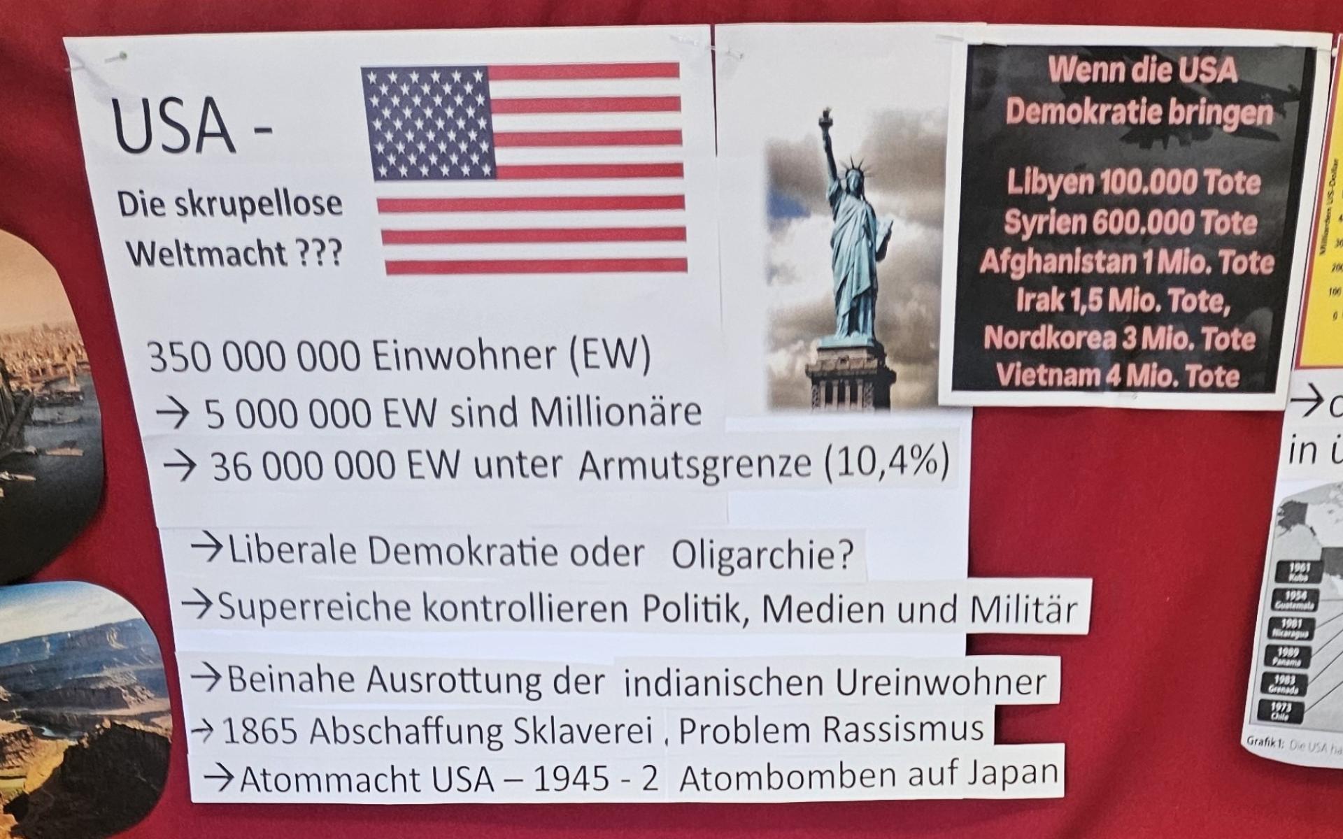Thementisch USA